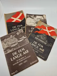 Lot bøger - De fem lange år