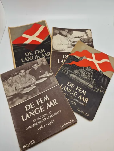 Lot bøger - De fem lange år