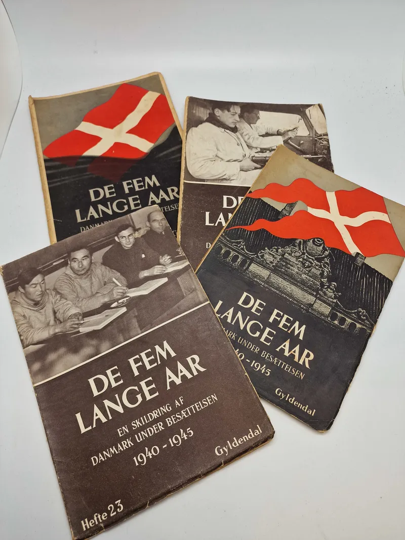 Lot bøger - De fem lange år