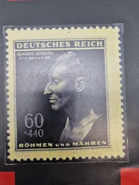 Originalt Reinhard Heydrich mindesmærke (Waffen SS) mm
