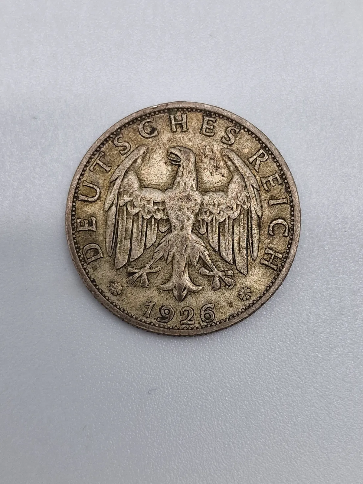 Original 2 Reichmark fra 1926