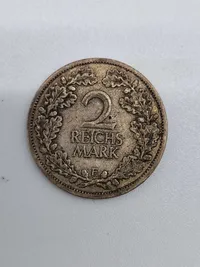 Original 2 Reichmark fra 1926
