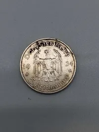 Original 5 Reichmark fra 1934