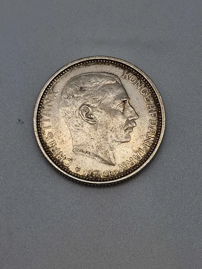 Original dansk erindringsmønt fra 1912