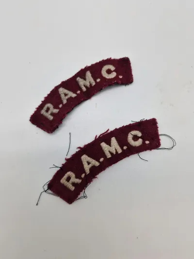 Originale flashes - Royal Army Medical Corps ww2