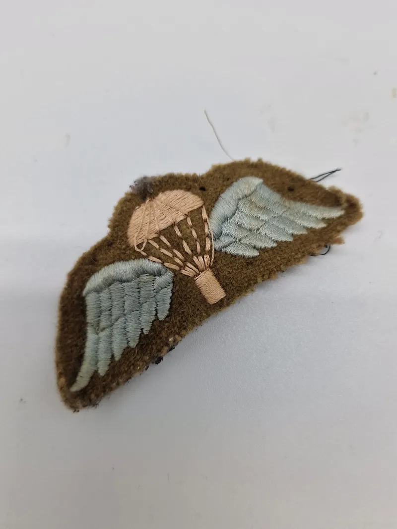Original engelsk faldskærmsvinge - ww2