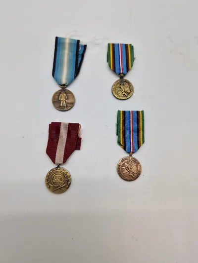 Originale amerikanske miniature medaljer