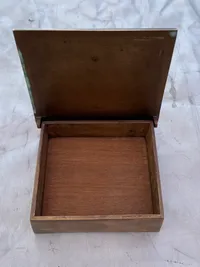 Originalt cigaret etui med M/23  mærke - en rigtig officers gave