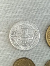 Samling diverse spille mønter, elmønter mm