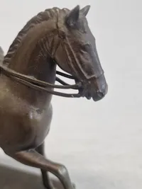 Original figur af Kong Christian X til hest