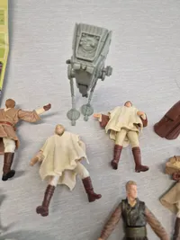 Samling Star Wars figurerer mm.