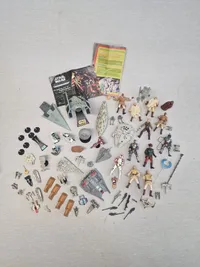 Samling Star Wars figurerer mm.
