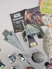 Samling Star Wars figurerer mm.