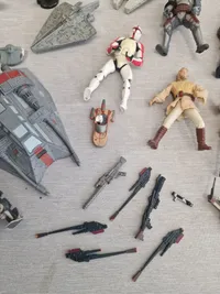 Samling Star Wars figurerer mm.