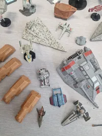 Samling Star Wars figurerer mm.