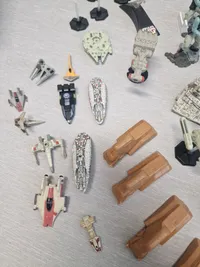 Samling Star Wars figurerer mm.