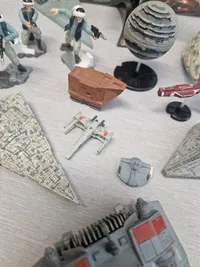 Samling Star Wars figurerer mm.