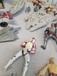 Samling Star Wars figurerer mm.