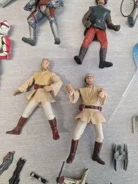 Samling Star Wars figurerer mm.