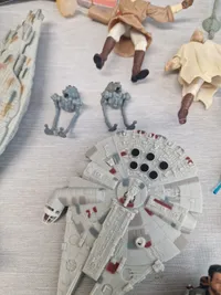 Samling Star Wars figurerer mm.