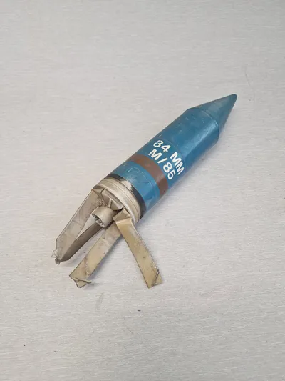 Original M/85 gipsgranat for dysekanon