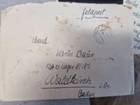 Originalt tysk SS feldpost lot - ww2