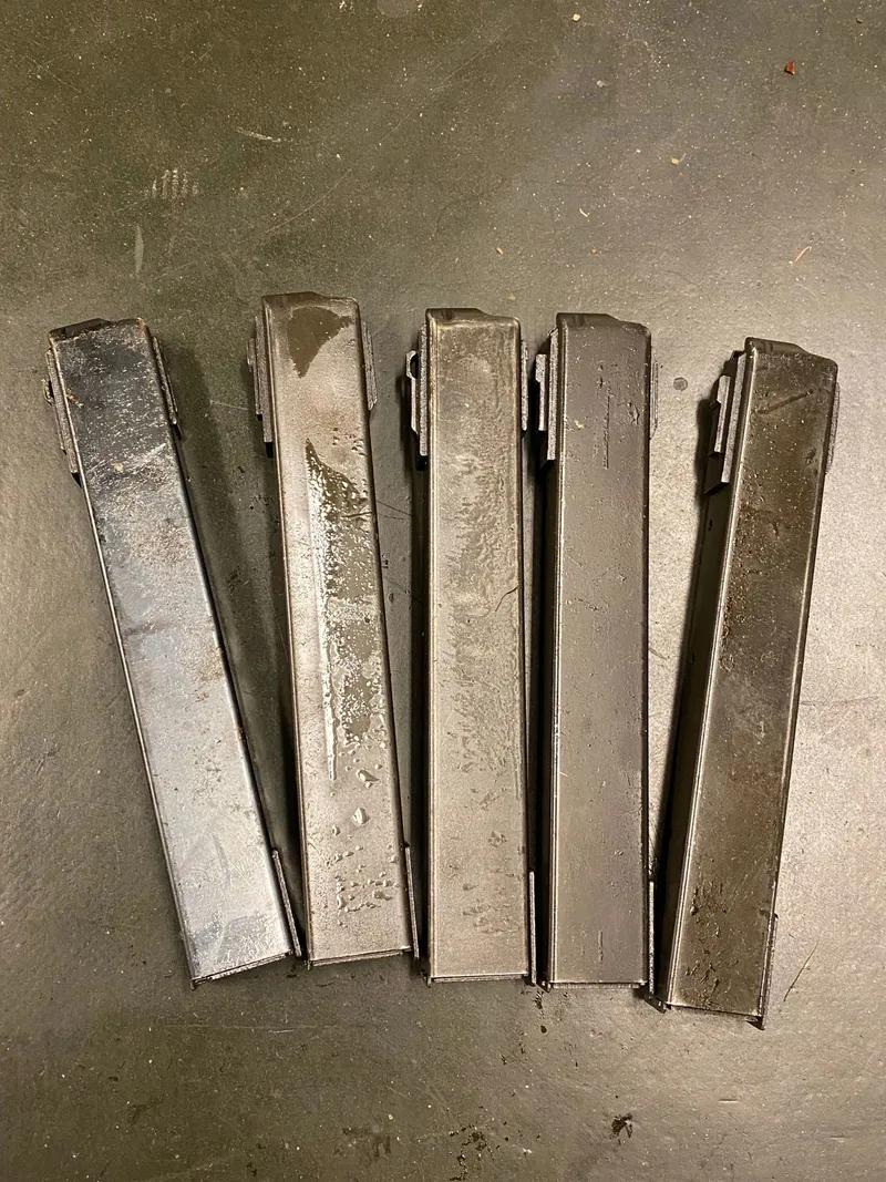 Samling Danske MP49 magasiner (5)