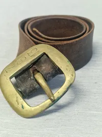 Retro bælte med spænde