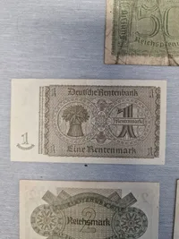 Originale tyske pengesedler fra 1920’erne