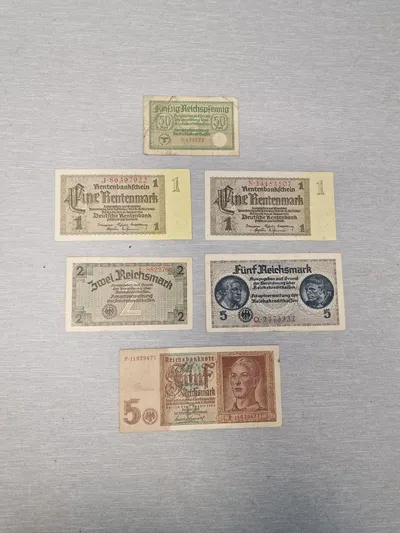 Originale tyske pengesedler fra 1920’erne