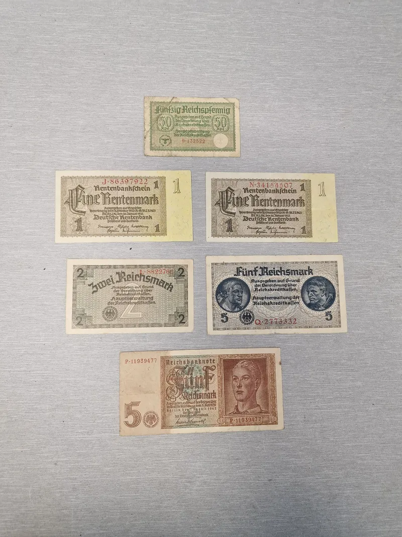 Originale tyske pengesedler fra 1920’erne