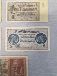 Originale tyske pengesedler fra 1920’erne