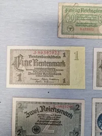 Originale tyske pengesedler fra 1920’erne