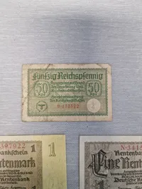 Originale tyske pengesedler fra 1920’erne