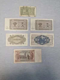 Originale tyske pengesedler fra 1920’erne