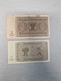Originale tyske pengesedler fra 1920’erne