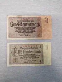 Originale tyske pengesedler fra 1920’erne