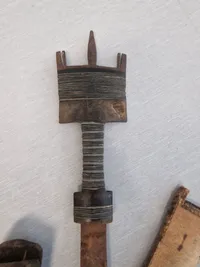 Lot afrikanske blankvåben mm.