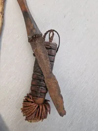 Lot afrikanske blankvåben mm.
