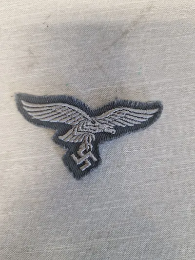 Original Luftwaffe ørn for skråhue (mint)