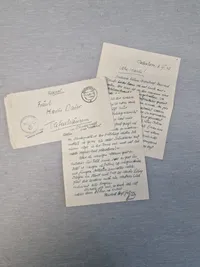 Originalt tysk SS feldpost brev