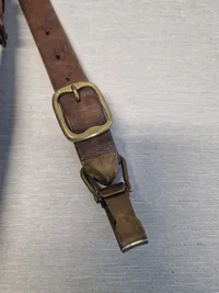Originalt M/23 bælte m. skrårem