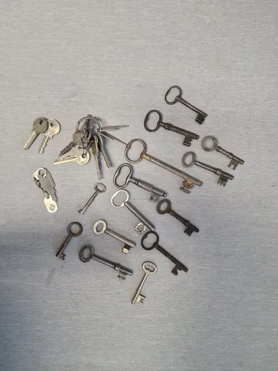 Samling diverse nøgler