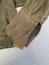 Original tysk SA skjorte - ww2 farvet og genbrugt efter krigen