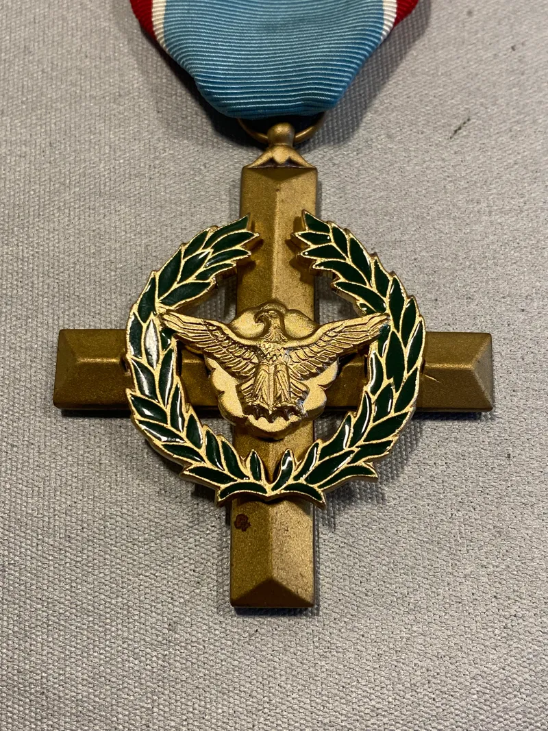 Originalt amerikansk Distinguished Service Cross (Air Force) - Flyvevåbnets 2 højeste orden
