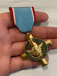 Originalt amerikansk Distinguished Service Cross (Air Force) - Flyvevåbnets 2 højeste orden