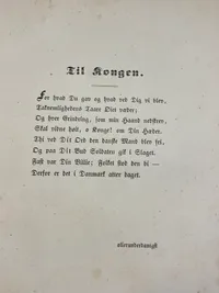 Sjælden original bog fra 1852 -  Felttogene 1848.49.50 med lille stofkors