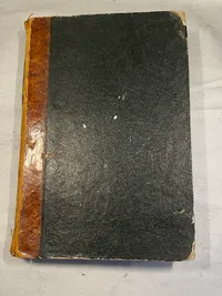 Sjælden original bog fra 1852 -  Felttogene 1848.49.50 med lille stofkors