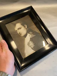 Indrammet foto af Napoleon - alder ukendt, men ikke trykt i går