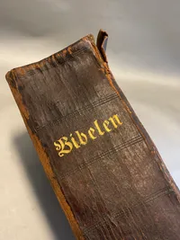 Original dansk bibel år 1855